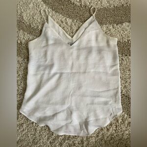 Express White Tank Top Size XXS